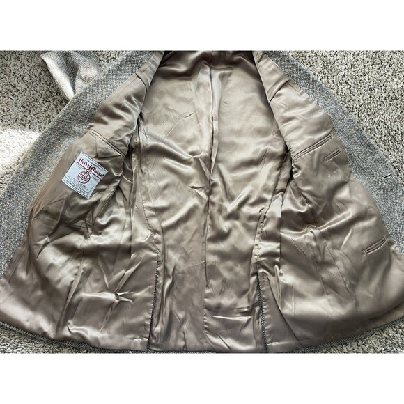 Harris Tweed Sport Coat Blazer 44 Beige Multicolor Handwoven Wool Old Money - Picture 6 of 16